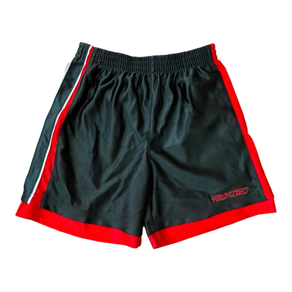 REEBOK RBK Boys basketball shorts toddler size 4T (red, black, white)